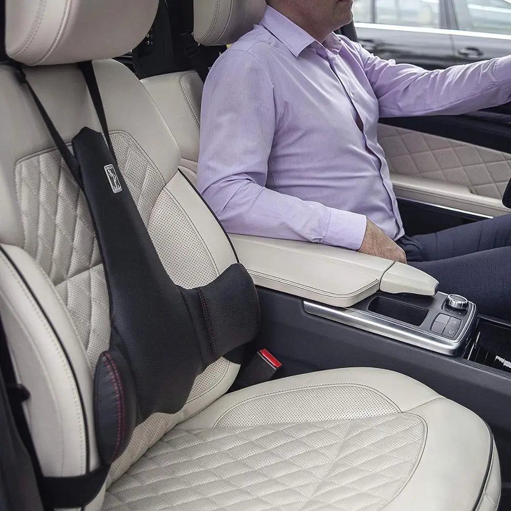 Ортопедическая спинка DRIVER HELP Серый цельнолитой эластомер