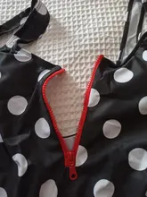 Bañador de una pieza con cremallera para mujer, traje de baño con estampado de hojas de lunares, Monokini con Push-Up y espalda descubierta, traje de baño para playa XL