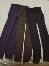 Velvet Leggings Warm-Pants ZJX High-Waist Winter Women's Slimming Thicken