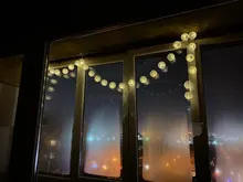 Solar-Light Lantern Garland Wedding-Garden-Decoration Outdoors 