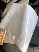 Pegatinas de PVC para pared de cocina, papel tapiz autoadhesivo impermeable para encimera de mármol, 60cm x 10M