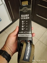 Correa de tabla de Surf, accesorio de 6/7 pies, 6mm