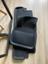 Tesla modelo 3 2021 piso estera impermeable antideslizante modificado Model3 accesorios 3 unids/set de recubrimiento completo especial pie Pad