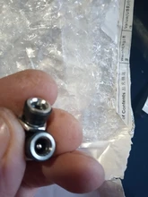 10/5/2 Uds 5,5x2,1mm alimentación DC Jack de alimentación hembra conector de montura de Panel adaptador de enchufe 2 terminales tipo 5,5*2,1 conector de CC