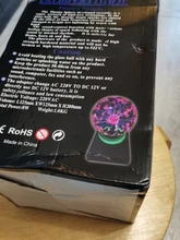 Kids Gift Table-Lights Plasma-Ball-Light Party-Decor Glass Christmas Novelty Magic 3/4/5/6inch-night-light
