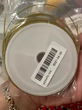 Alambre de acero inoxidable resistente, alambre para bisutería de cola de tigre para fabricación de joyas, 0,3/0,45/0,5/0,6mm, 1 rollo