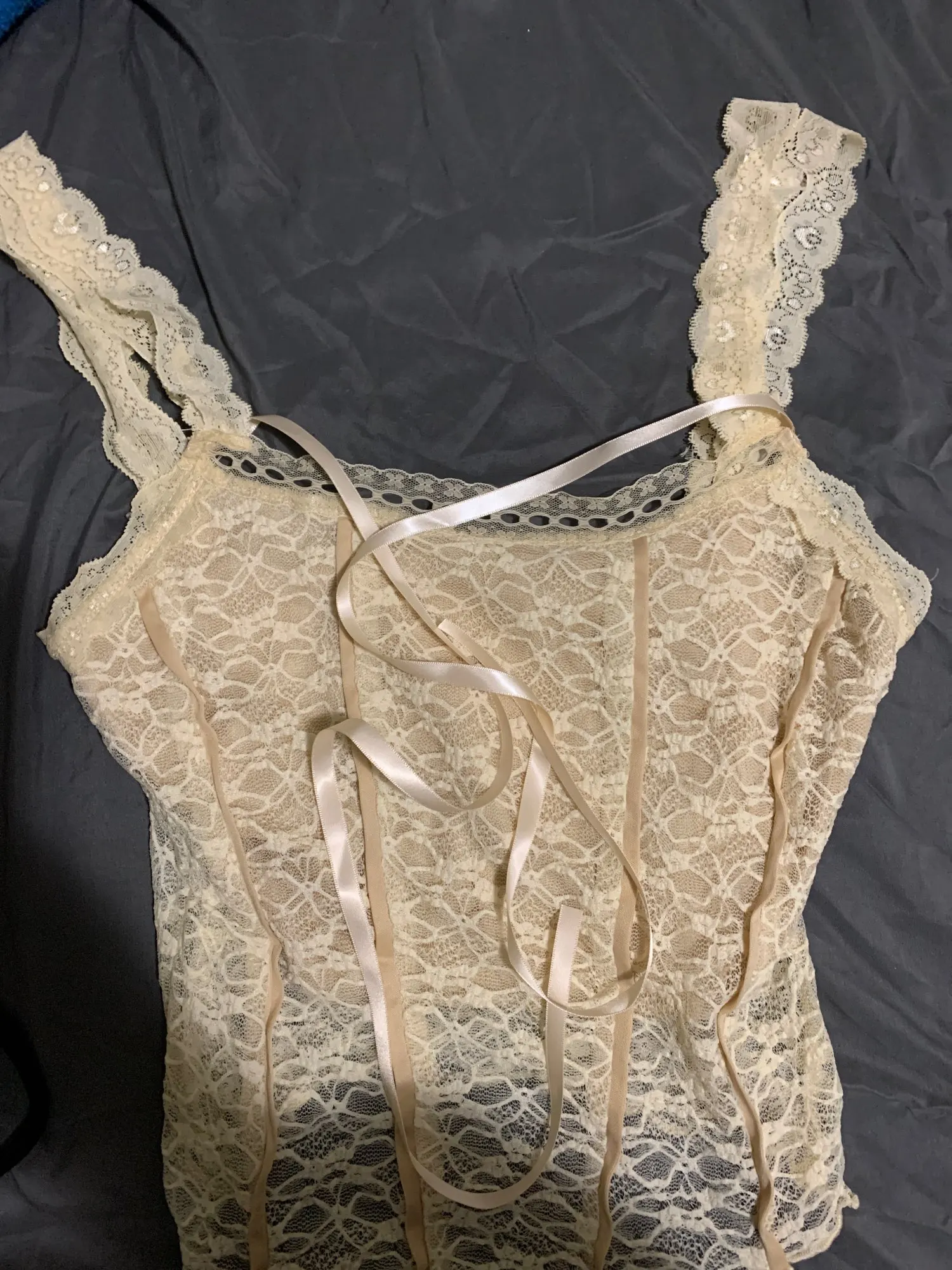 Light Mesh Camisole Top Corset photo review