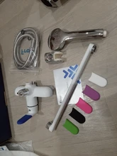 Tap Bath-Faucet Frap Hot-Water-Mixer Handle-Cover Wall-Mounted Nose Cold Long F2234 35cm