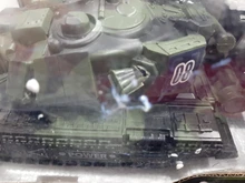 Tanque de combate a Control remoto para niños, juguete de coche de juguete con balas de disparo, interactivo, militar, grande, escala 1:32