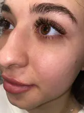 GLAMLASH-pestañas postizas individuales en forma de V, extensiones de pestañas con autoventilación 2D YY, suaves, elipse, puntas planas, prefabricadas, voluminosas Premium