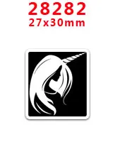 28282 30 шт мультяшный персонаж плоское украшение из смолы PR 28219 - Цвет: 28282