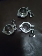 SS304 1.5 50.5MM Sanitary Stainless Steel Tri Clamp Clamps Clover for Ferrule