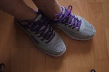 Zapatos informales transpirables para mujer, a la moda Zapatillas de malla, gruesas