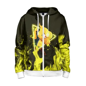 

Children's sweatshirt 3D with zipper Brawl Stars