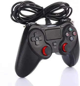 

Wired joystick compatible with PS-4, Controller Dualshock Gamepad for Playstation4 and PC (new)