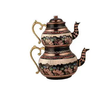 

English Traditional Tea Pot Handmade Handhammered Set 1teapot Tea