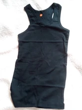 2-11Y chico s bebé niños camisetas de verano de los niños chaleco traje de chico chica sólido Tops Ropa Camisetas de algodón negro Mujer