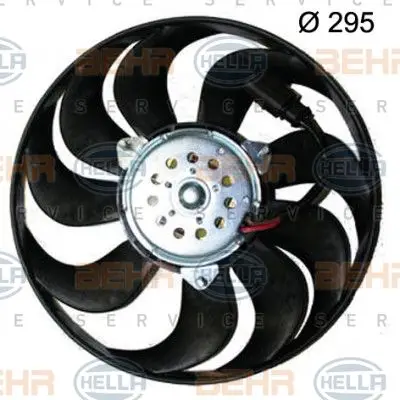 Вентилятор радиатора VAG A3 / TOURAN 05-07 HELLA 8EW 351 150-324