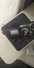 Jingyuqin nuevas de cuero clave caso Tomahawk TW9010 TW9020/TW4000/TW701 LCD remoto llavero Fob cubierta de dos vías de sistema de alarma para coche