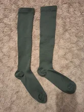 Medias de compresión de las mujeres de los hombres calcetines para correr y senderismo 20-30 MmHg vuelo embarazo hinchado las venas varicosas maratón calcetines de deporte