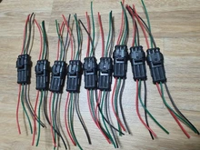 Way-Amp Electrical-Wire-Connector-Plug Super-Seal Waterproof for 2-5sets-Kit 2-Pin 1/2/3-/..