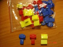 Connectors Lock-Wire-Terminals Scotch-Lock Electrical-Cable Quick-Splice Crimp Fast