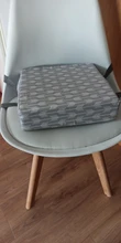 Cojín para silla de bebé, cojín para comedor ajustable, extraíble, potenciador