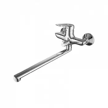 

Смеситель для ванны с длинным изливом с керамическим дивертором, Male, IDDIS, MALSBL2i10WA