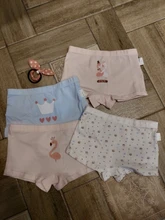 Ropa interior de algodón para niños de 3 a 12 años, Bóxer, calzoncillos bonitos para bebés, 4 unidades/lote
