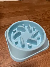 Fuente de alimentación de perro mascota, cuencos de comida para cachorro, tazón alimentador de comida para prevenir la obesidad, suministros para perros de compañía