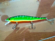 Floating Wobbler Crankbait-Tackle Fishing-Lure Minnow Hard-Bait Treble-Hooks Swimbait