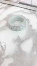 Cinta adhesiva Washi para planificador, etiqueta adhesiva para álbum de recortes, cinta adhesiva japonesa, color blanco y negro, 10M
