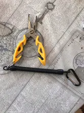 Alicate multifuncional de pesca, cuerdas de náutico, pinzas seguras para Kayak, Camping, aparejos de pesca, herramientas para peces #2, nuevo
