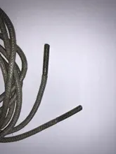 1 par de algodón encerado ronda cordones de zapatos de cuero de cordones a prueba de agua hombres Martin botas con cordones cordón longitud 80/100/120/140CM P2