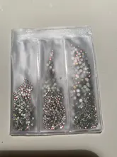 Diamantes de imitación sin adhesivo por calor súper brillantes, cristal AB, parte trasera plana, costura, strass y tela, prendas de vestir, decoraciones de pedrería, SS3-SS50