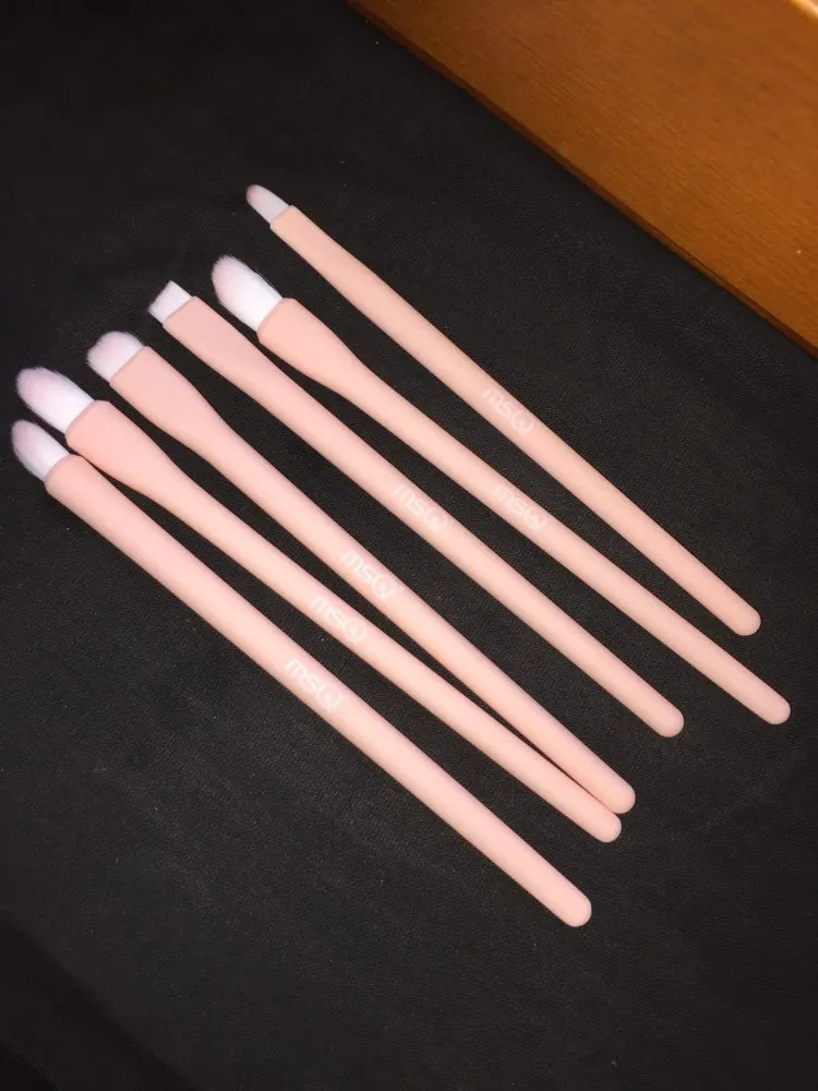MSQ Eyeshadow Brush 6PCS Makeup Brushes Set Blending Eyebrow Lip Eye shadow Brush Synthetic Hair Cosmetic Make Up Tool Kits reviews №1 114823