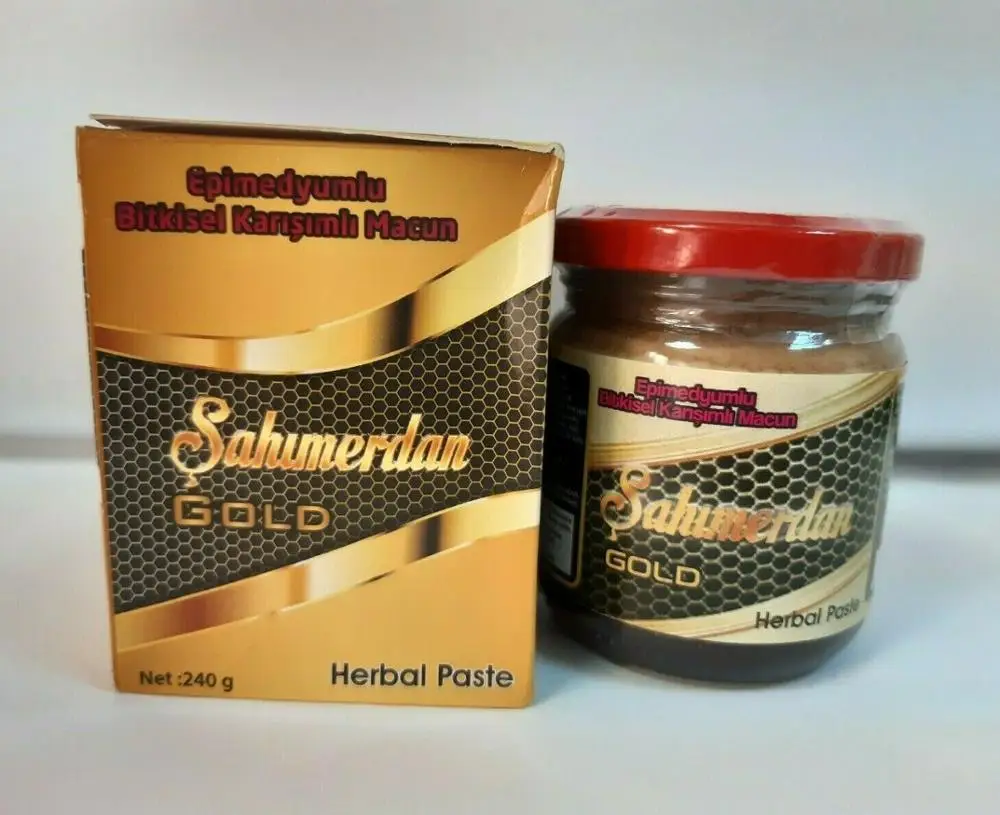 * Новинка SAHIMERDAN GOLD Epimedium женьшень травяная паста афродизиак натуральный 240 гр| |