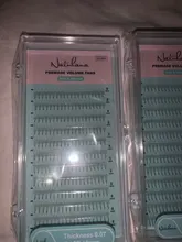 NATUHANA-pestañas postizas 2D 3D 4D 5D 6D, tallo corto, prefabricadas, volumen ruso, plumas de visón falso, extensiones de pestañas prefabricadas, maquillaje Cilios