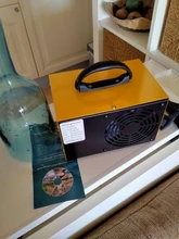 Generador de Ozono de 60 g/h, purificador de aire, desinfección, esterilización, elimina el olor, ozonizador O3, 48g, 110V