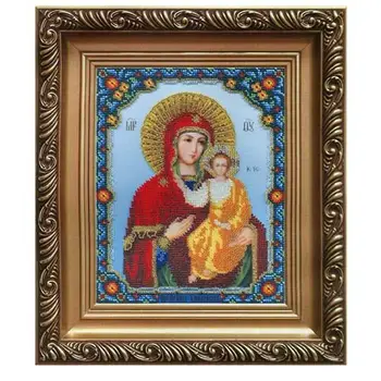 

B-1022 set for embroidery with beads "'Icon of God's Mother of the smolenskay', 22,5*18 cm