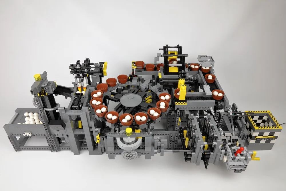 Конструктор развивающий MOC ball игрушка в сборе научная и технологическая модель ev3