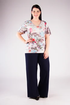 

Pants Women artessa, with elastic band, viscose.