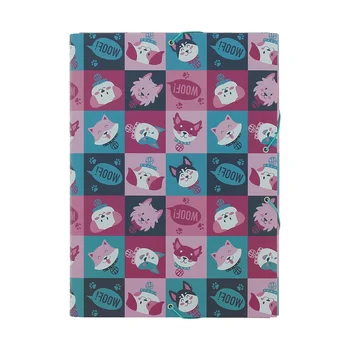 

Tri-fold wallet lapel multicolour Puppily