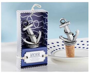 

Lot 20 Plugs bottles "Anchor shellback" presented in Cash Box gift-Details and gifts for weddings, christening suits, communions.