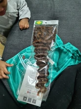 Extensiones de pelo brasileñas con malla, accesorio capilar de color rojo borgoña 99J con cierre degradado y ondas profundas, no remy, 10- 20 pulgadas