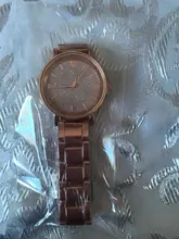 Relojes de lujo con diamantes de oro rosa para mujer, pulsera magnética, reloj femenino, 1 ud.