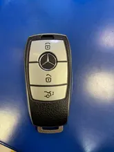 TPU cuero funda de control remoto de coche Protector de cubierta para Mercedes Benz C G M R S clase W204 W212 W176 GLC DE LA CIA GLA AMG accesorios de coche