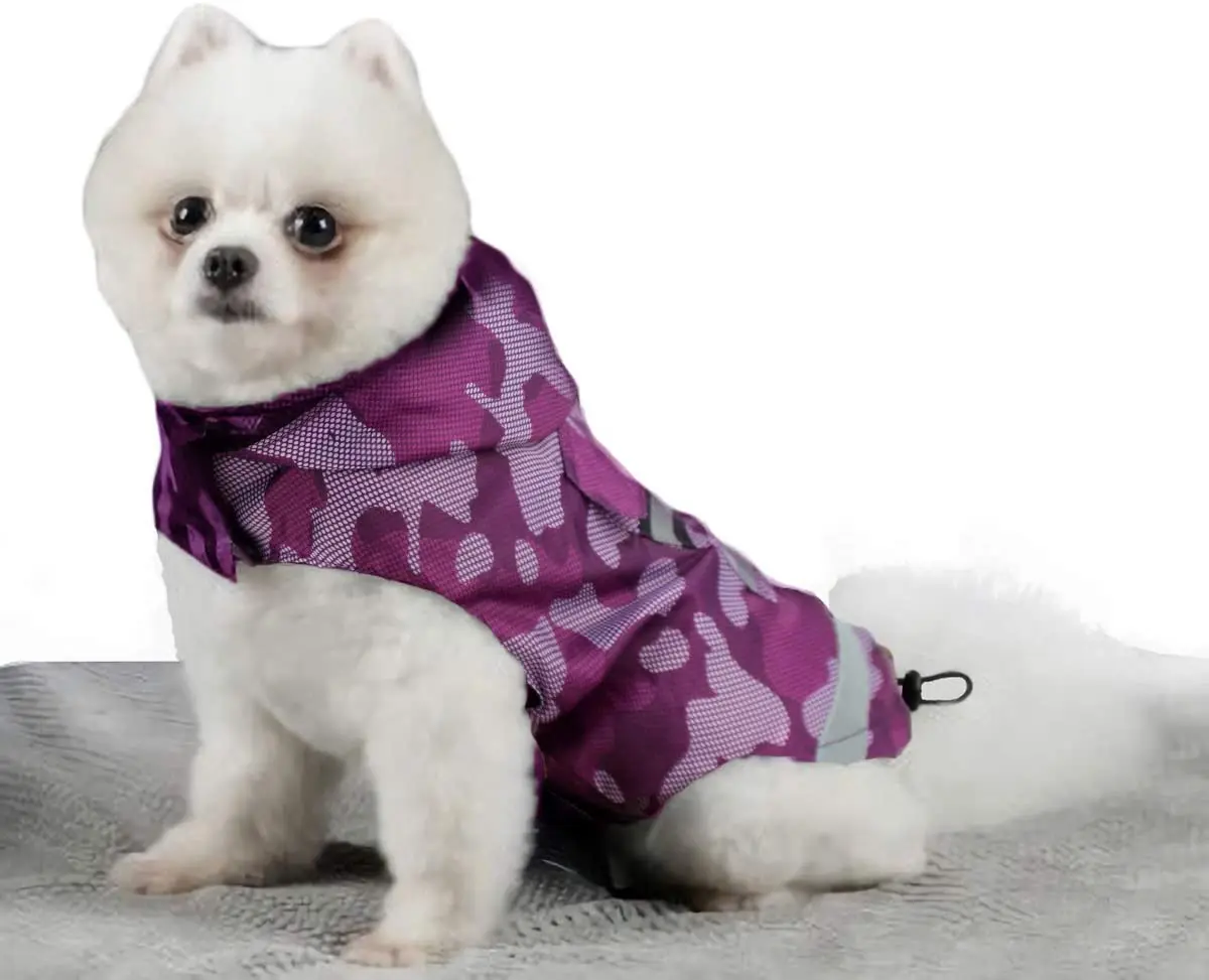 dog fleece velcro back