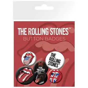 

Rolling Stones (the) : Lips (badge Pack)