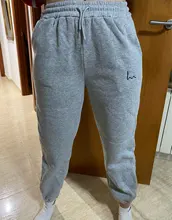 Joggers informales de lana para mujer, pantalones de chándal holgados de cintura alta, Hip-Hop, para correr, trotar, ropa de calle, 2020